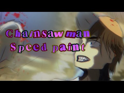 Chainsaw man - Denji | Timelapse / speed paint |