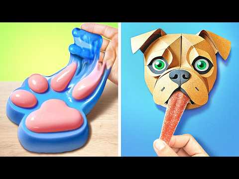 Giant Squishy Paw 🐱🐶 *Cute Crafts For Cat and Dog Lovers*