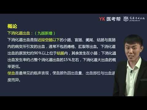 第四十三章 消化道大出血的诊断与外科处理原则 01 消化道大出血（概论、上消化道出血）