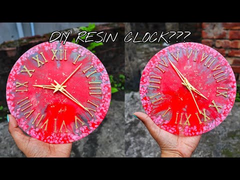 Resin Clock Making For Beginners|| Resin দিয়ে ঘড়ি তৈরি #shorts #viral #diy #craftsmeddy