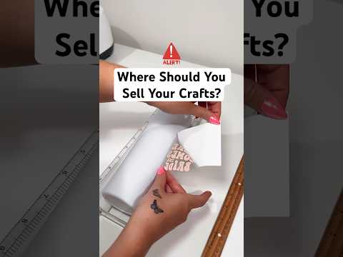 Where To Sell Your Cricut Projects 👀💸 #craftbusiness #cricut #cricutcrafts