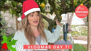 OUR POSITANO WINTER VEGETABLE GARDEN | Vlogmas Day 8