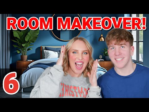 EXTREME BEDROOM MAKEOVER FOR MY BROTHER! Part 1