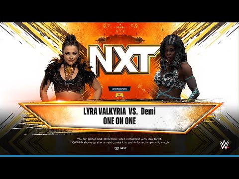 WWE 2K24 AWA Wrestling: Lyra Valkyria vs Demi