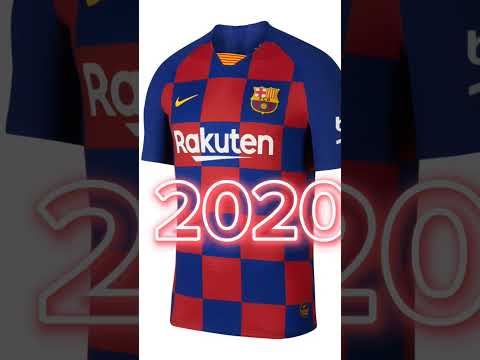 Barcelona evolution #Kits #barcelona @FCBarcelona Evolución de la equipación del Barcelona