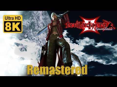 Dmc 3 Mission 8  badass cutscene  8K (Remastered with Neural Network AI)