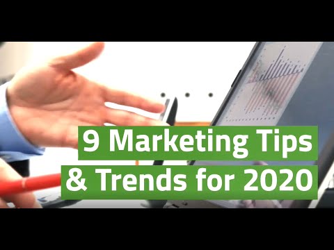 9 Marketing Tips and Trends for 2020