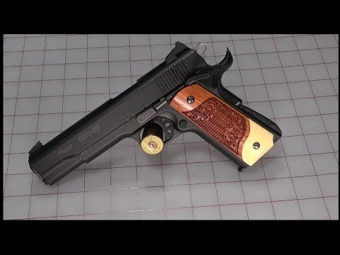 Dressing Up a Sig Sauer 1911-22 with New Grips