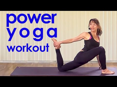 Power Yoga  Workout ~ Full Class!