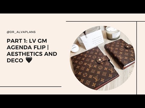 Part 1: LV GM Agenda Flip | Aesthetics and Deco 🖤