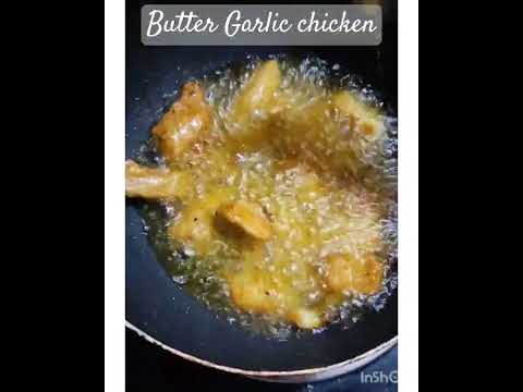 Butter garlic chicken #butterchicken #garlicchickenrecipe #chicken #chickenrecipe #starterrecipe #yt