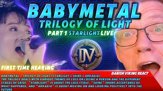 Reaction to BABYMETAL Trilogy of Light Part 1 (Starlight | Shine | Arkadia) #reaction #babymetal