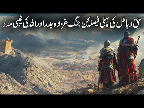 Haq Aor Batil Ki Pehli Jang Ghazwa E Badar Ka Waqia | Allah Ki Ghaibi Madad | Battle of Badr