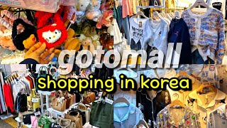 고투몰 브이로그 / shopping in korea vlog 🇰🇷 gotomall fashion & accessory haul / underground shopping center