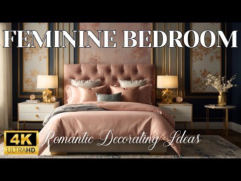 100 Sophisticated Feminine Bedroom Designs | Romantic Decorating Ideas for 2025