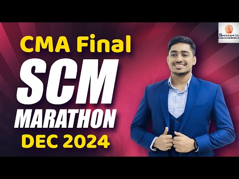 Strategic Cost Management | SCM Revision | SCM Marathon | CMA FINAL | DEC 2024