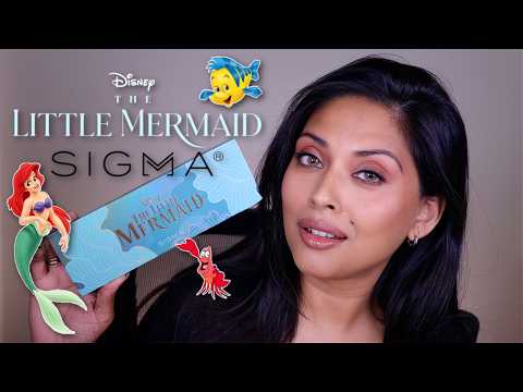 Sigma Beauty X The Little Mermaid | Trying Full Face of Sigma | Anne Soul