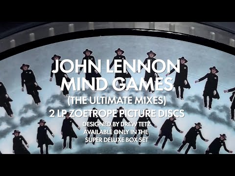 JOHN LENNON MIND GAMES (The Ultimate Collection) Super Deluxe Box Set: Zoetropes by Drew Tetz