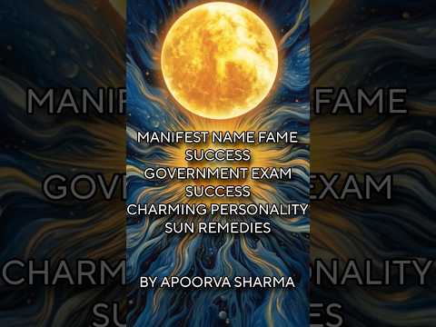 Sun से Success MANIFEST होगी SUN REMEDIES #ASTROLOGY #NUMEROLOGY #lawofattraction #manifestation