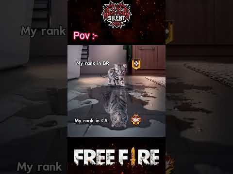 Rank of free fire 🔥🤫 #trending #freefire #freefirefunny #memes #gaming #freefirememes #funny #shots