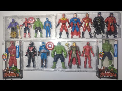 AVENGERS TOYS/Action Figures/Unboxing/Cheap Price/Ironman,Hulk,Thanos, Spiderman/Toys