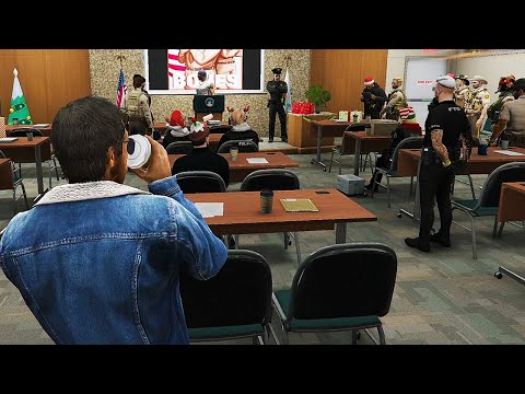 Nino Witnesses Bones Giving His Farewell Speech During The PD Shift 2 Meeting! | NoPixel RP | GTA RP