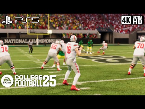 EA SPORTS COLLEGE FOOTBALL 25 | PS5 Gameplay (4K 60FPS)