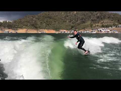 Wake Surfing @ Lake Eildon Boating & Fishing Show