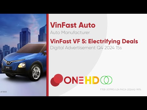 VinFast VF 5 Electrifying Deals Digital Ad Q4 2024 15s (Philippines) [HD/ST]