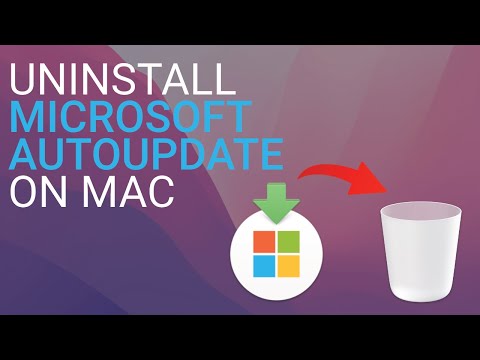 Uninstall Microsoft Autoupdate on Mac