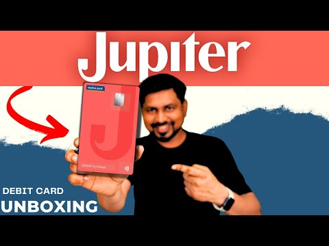 Jupiter Debit Card Unboxing | JupiterATM Card Unboxing | Jupiter Bank zero balance Account Card