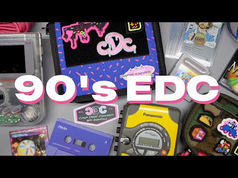 Start Your Summer with My Super Rad 1990's EDC • Featuring Crispy Donut!