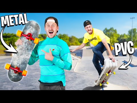 Ultimate Homemade Skateboard Build Battle!