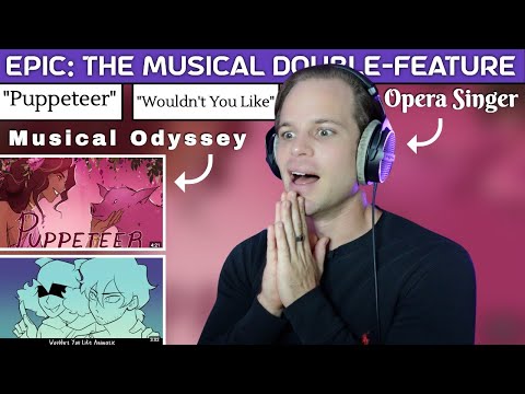 BROS COULDN'T RESIST. Reaction & Vocal ANALYSIS - EPIC: The Musical | Puppeteer & Wouldn't You Like