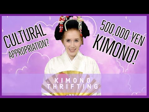 👘 Kimono Thrifting 👘 | 中古の着物のお店に行きました！