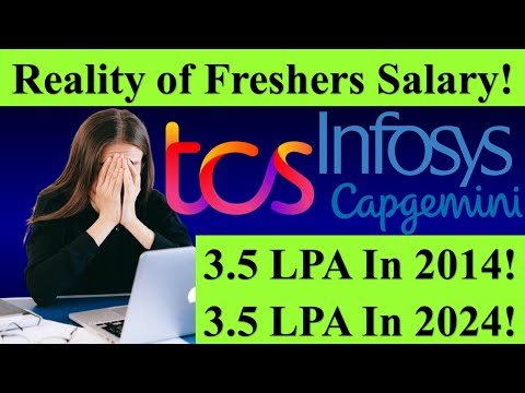 Reality of Freshers Salary in 2024? TCS HR Head Statement, 40k Freshers Hiring #tcs #wipro #infosys