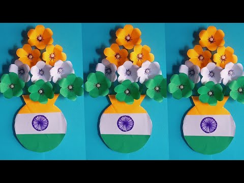 Independent Day crafts | Independent Day Wall Hanging | Tricolour craft idea