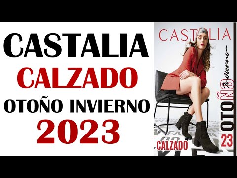 CATÁLOGO   CASTALIA   OTOÑO   INVIERNO   2023   CALZADO