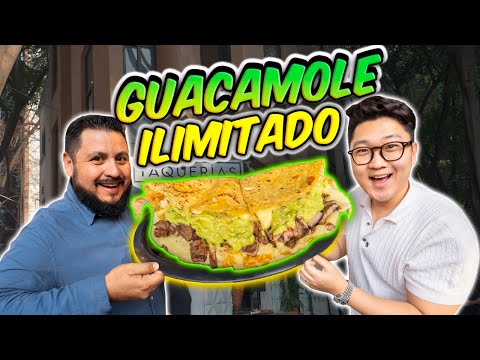 GUACAMOLE ILIMITADO en TAQUERÍA de ASADA