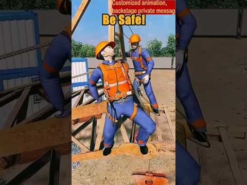 Most dangerous work in life | safety is first safe life in happy | #besafe #careful #shortvideo