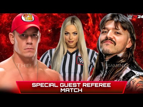 WWE 2K24 • Special Guest Referee Match - John Cena VS Dominik Mysterio | WWE