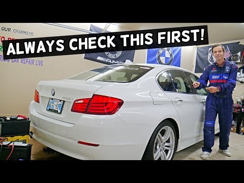 BMW Drivetrain Malfunction Warning Light FIX BMW F10 F11 G30 G31 520i 525i 528i 530i 535i 540i 520d