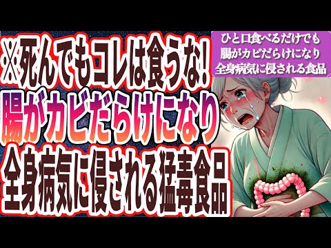 【なぜ報道しない？】「ひと口食べるだけでも、腸がカビだらけになり、全身が病気に侵される猛毒食品」を世界一わかりやすく要約してみた【本要約】