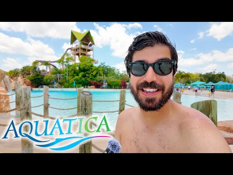 Summer At AQUATICA Orlando! Riding New Slides With Quick Queue