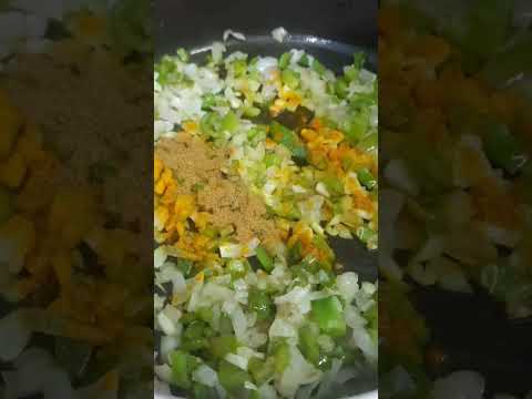 Egg Capsicum Fry | Simple Snack | Ramas Yummy Kitchen #simplesnacks #easysnacksrecipe easysna