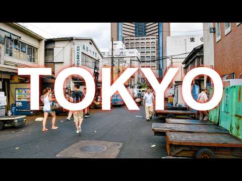 Tsukiji Fish Market before it was Closed  /🇯🇵/  Tokyo, Japan 2012