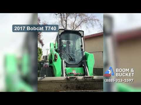 2017 Bobcat T740 | Used Bobcat Track Loader | Used Heavy Equipment | boomandbucket.com