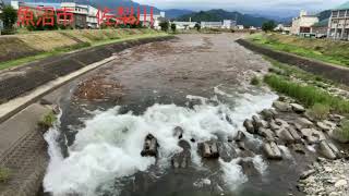 【注意喚起】佐梨川鉄砲水（2021.7.29撮影）