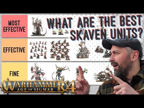 The BEST units you need for Skaven | Age of Sigmar 4 Tier list