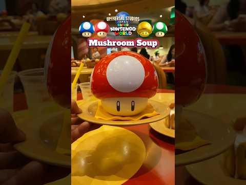 Mushroom Soup Unboxing Kinopio's Café Universal Studios Japan 蘑菇濃湯 開箱 奇諾比奧咖啡店 大阪環球影城 #usj #mario